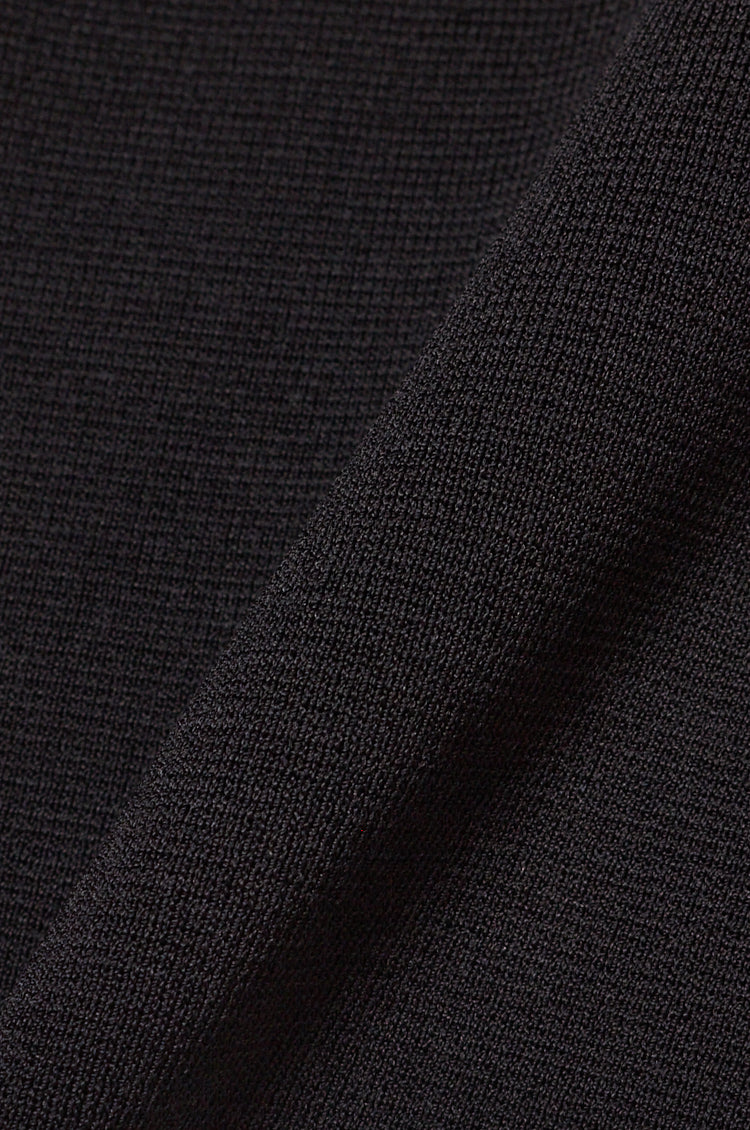 Classic Line Knit Cardigan Black