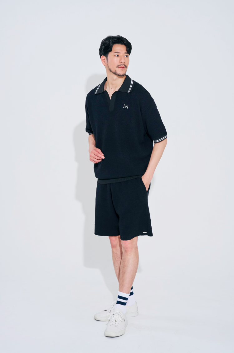 Unisex Terry Pique Polo White