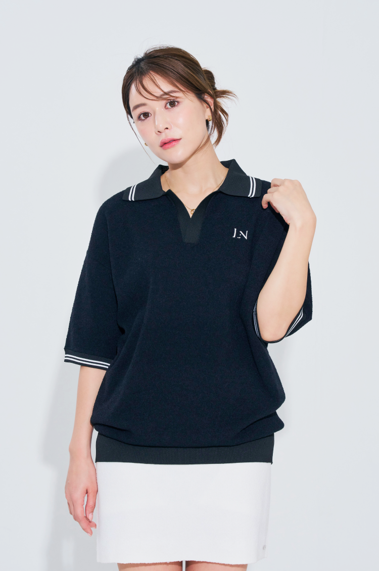 Unisex Terry Pique Polo White