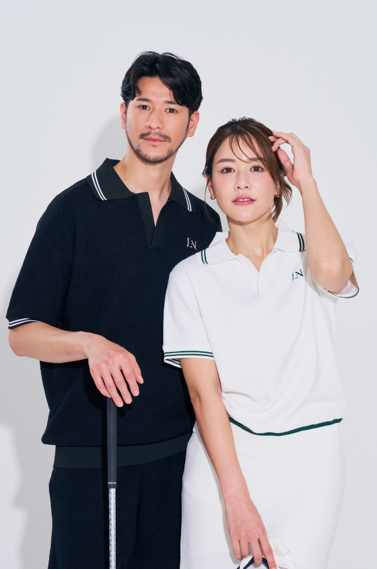 Unisex Terry Pique Polo White