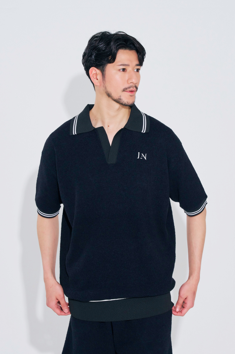 Unisex Terry Pique Polo White