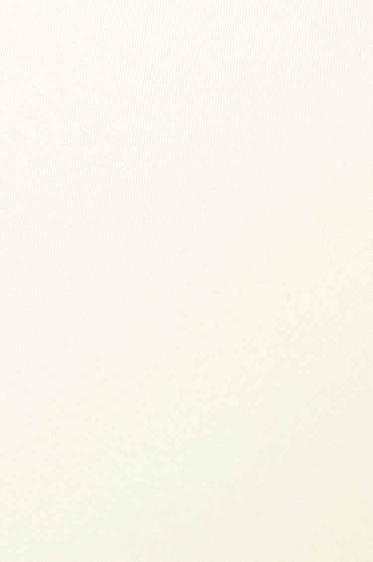Logo ribbon sunvisor  Ivory × Beige