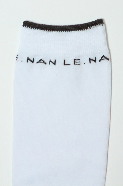 High socks / White
