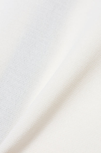 Classic Line Knit Cardigan White