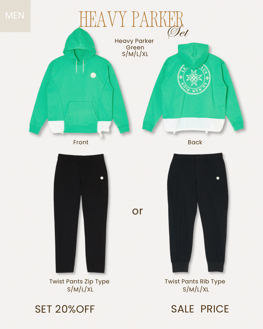 【VALENTINE SALE】 Heavy Parker Green