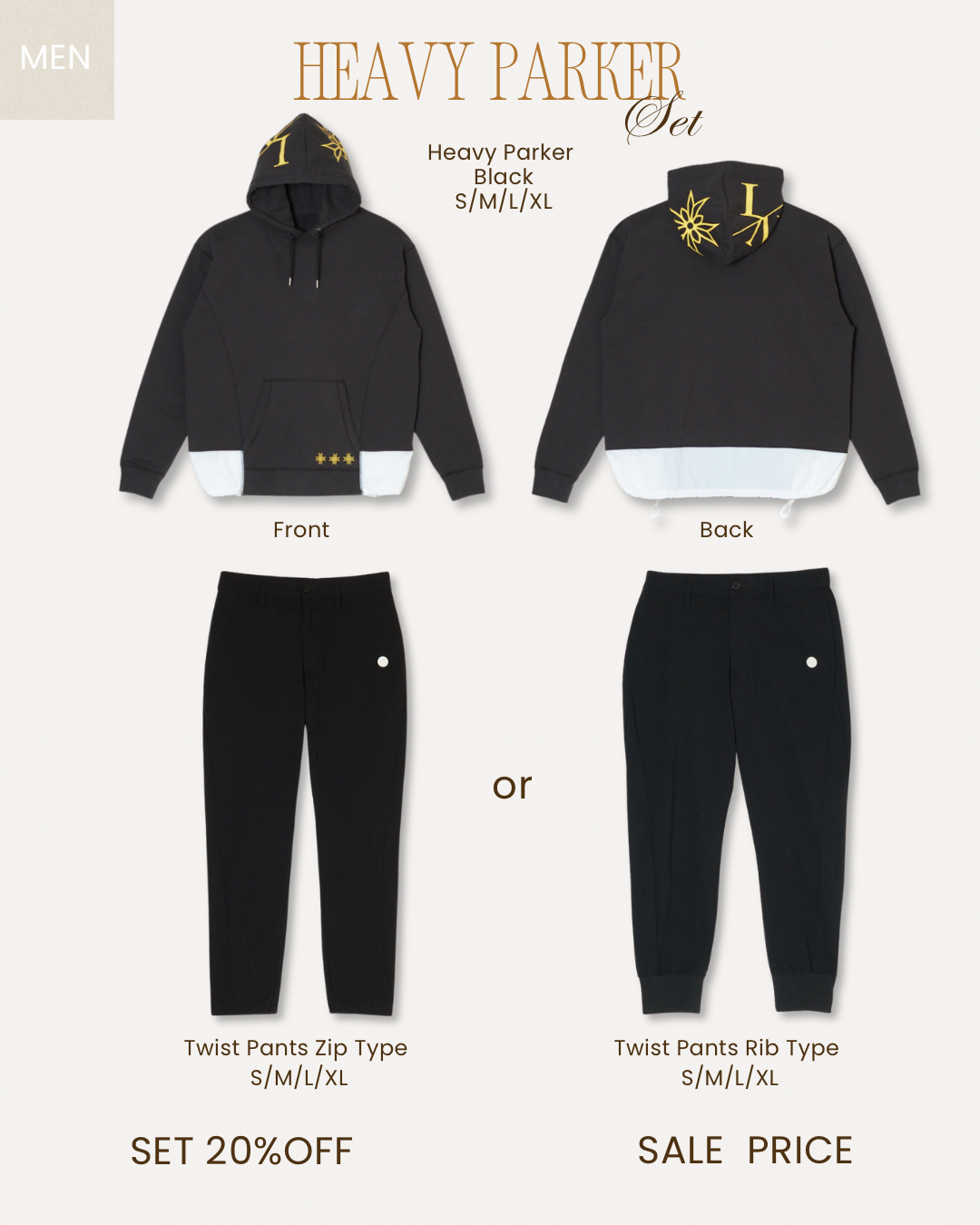 【VALENTINE SALE】 Heavy Parker Black