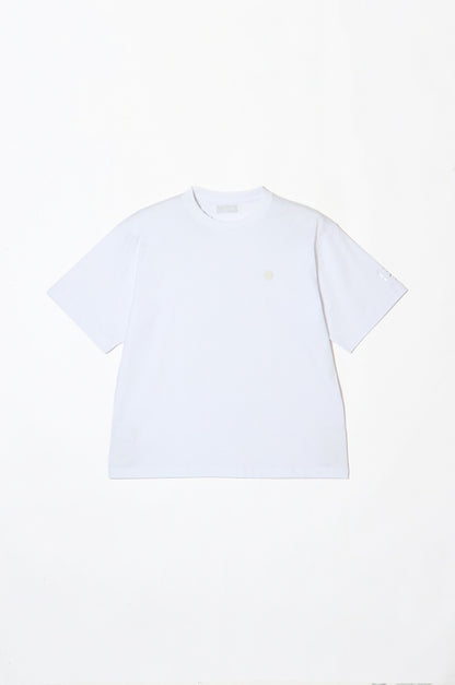Short Sleeve Silicone Logo T-shirt / Sleeve Print / 2Colors