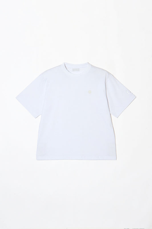 Short Sleeve Silicone Logo T-shirt / Sleeve Print / 2Colors