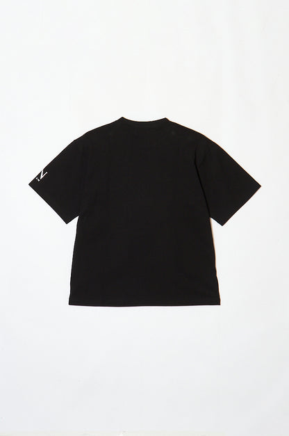 Short Sleeve Silicone Logo T-shirt / Sleeve Print / 2Colors