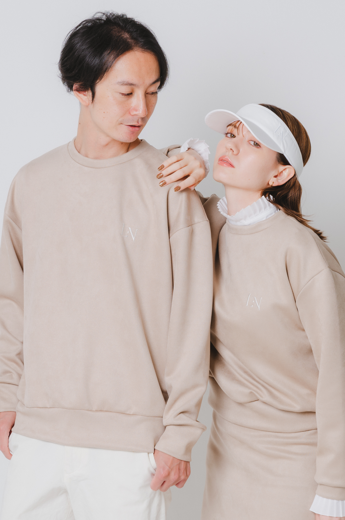 Long sleeve pullover Beige